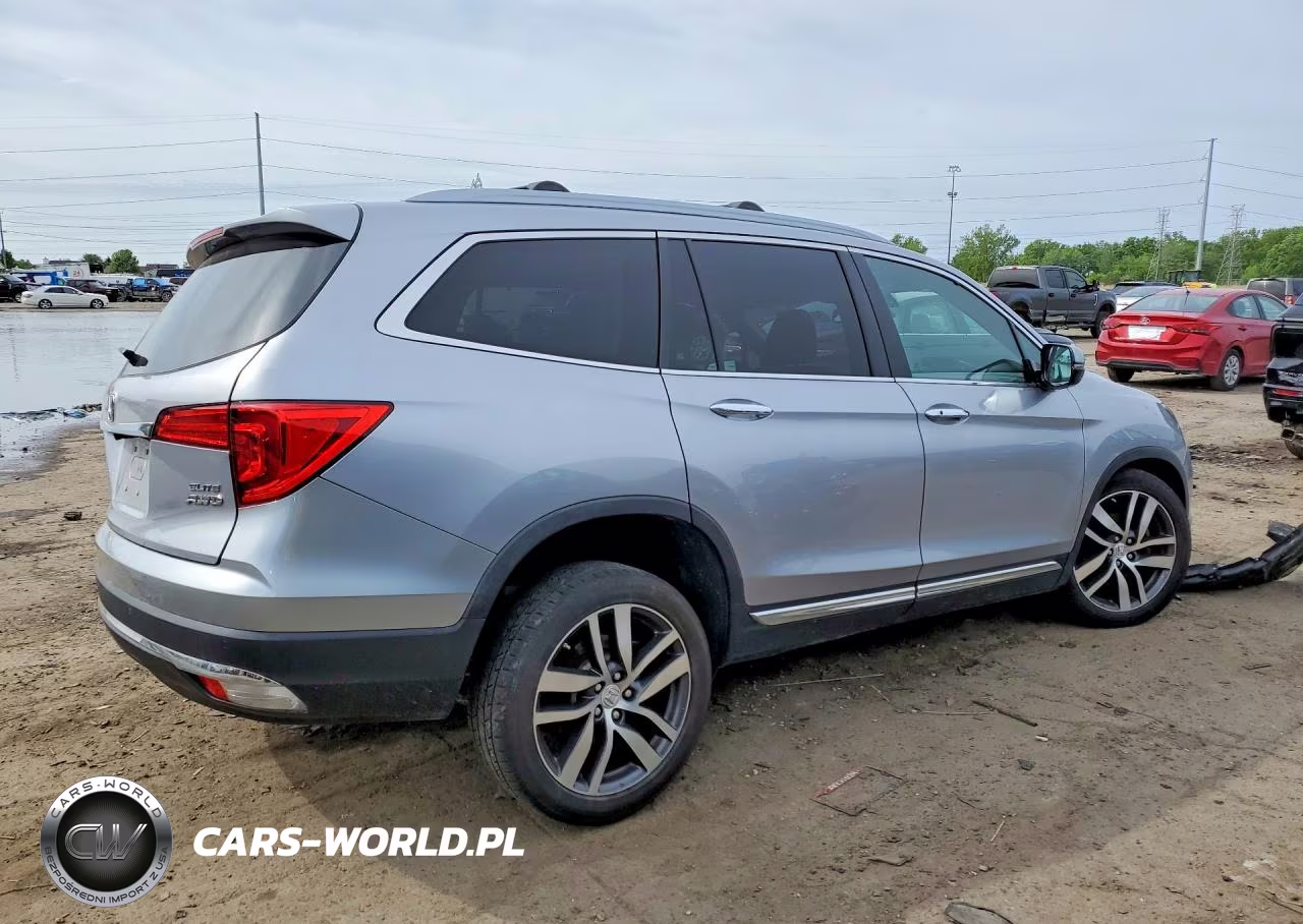 2016 Honda Pilot Elite VIN:5FNYF6H06GB066038 - 3