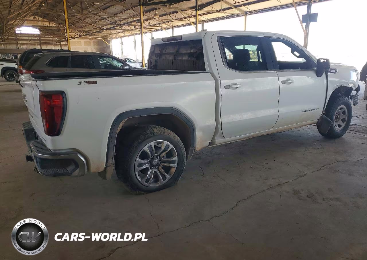 2021 GMC Sierra K1500 Sle VIN:1GTU9BET4MZ406533 - 3