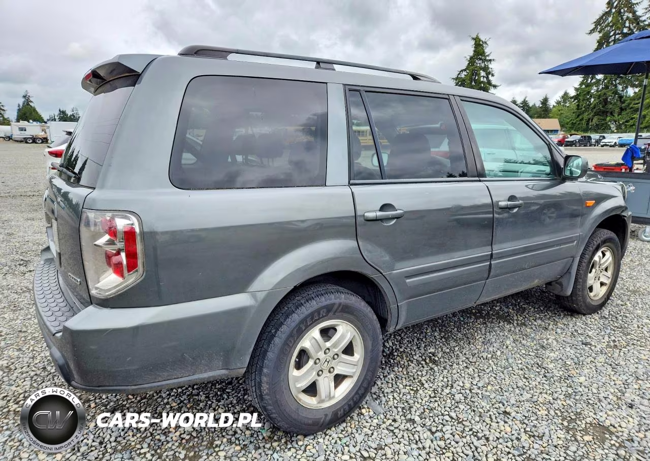 2008 Honda Pilot Vp VIN:5FNYF18238B006580 - 3