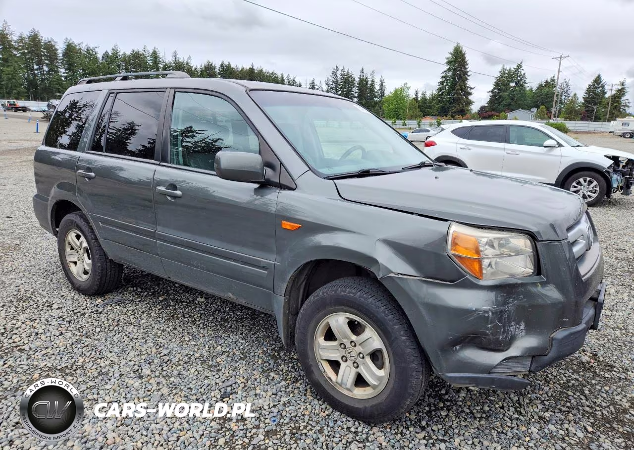 2008 Honda Pilot Vp VIN:5FNYF18238B006580 - 4