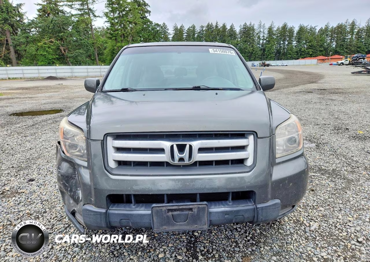 2008 Honda Pilot Vp VIN:5FNYF18238B006580 - 5