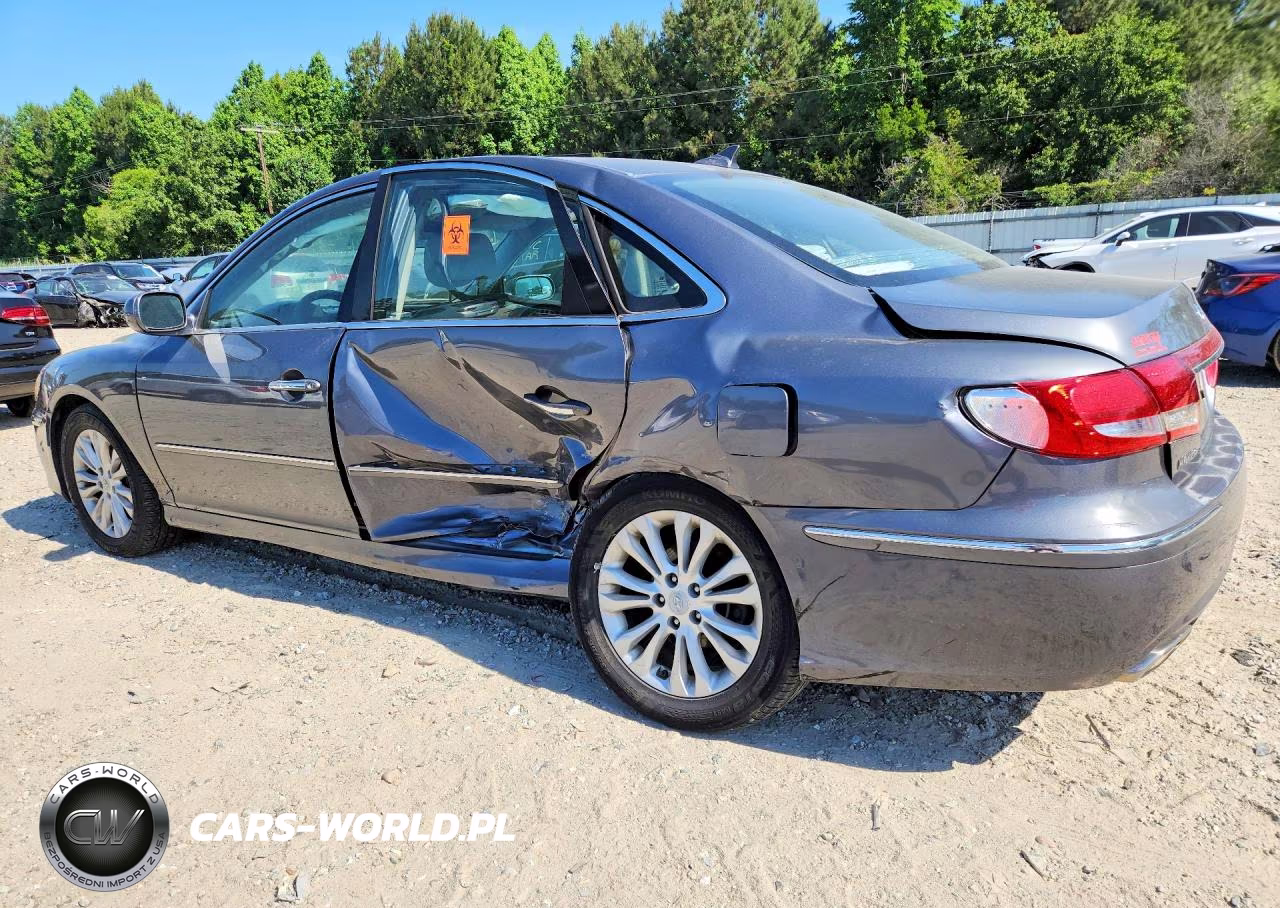 2011 Hyundai Azera Gls VIN:KMHFC4DD5BA540247 - 2