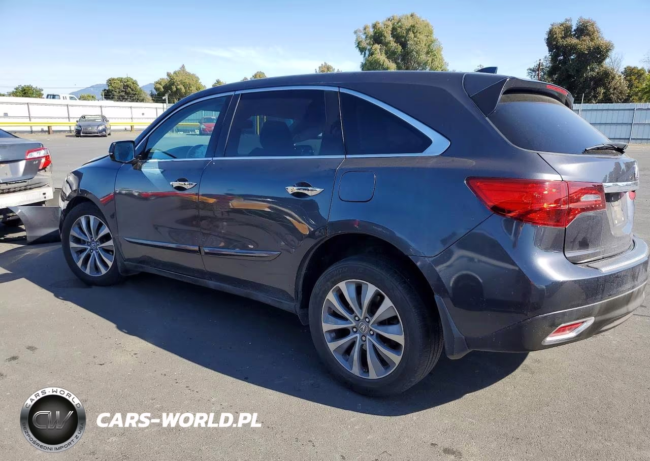 2014 Acura Mdx Technology VIN:5FRYD4H4XEB024514 - 2