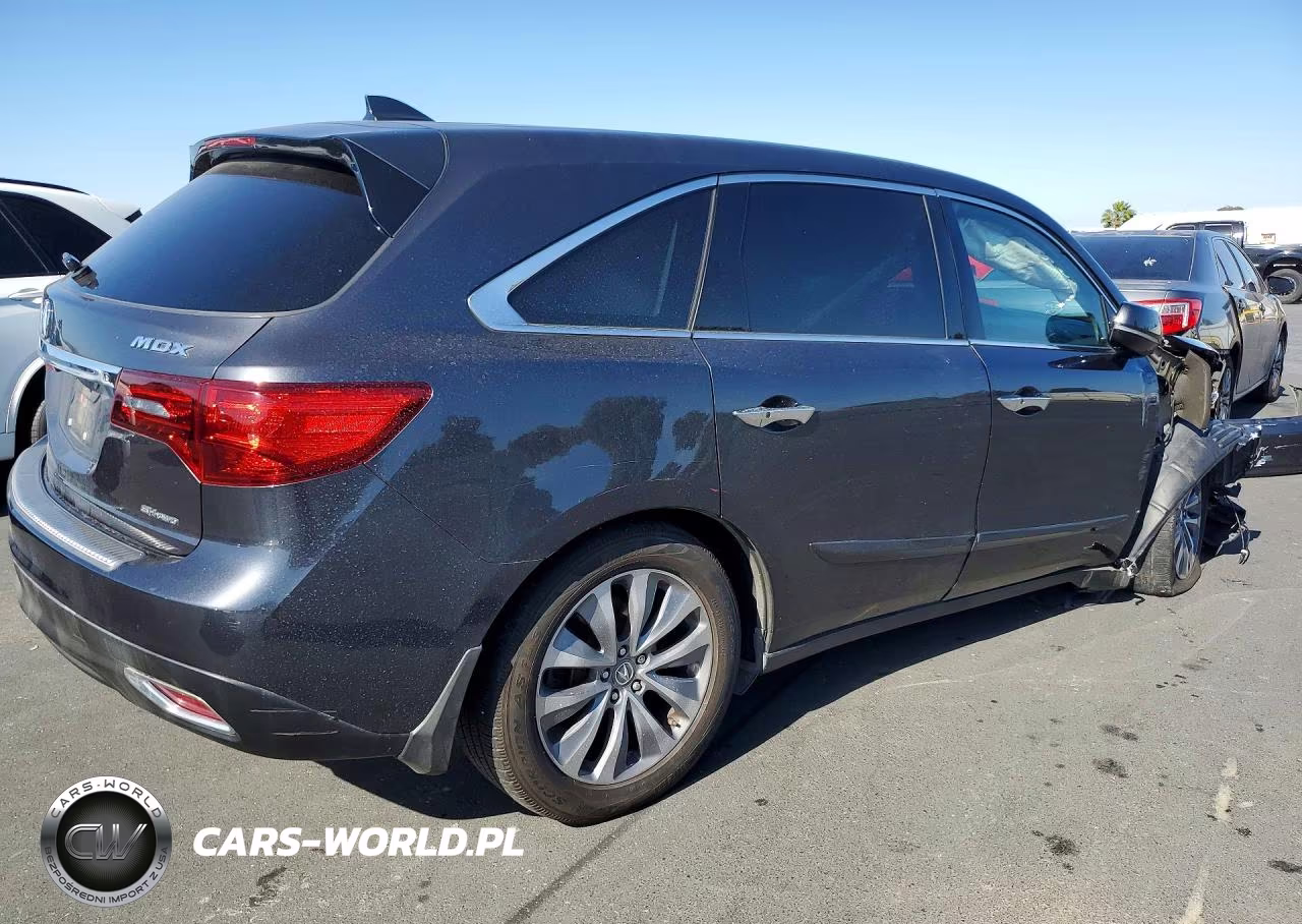 2014 Acura Mdx Technology VIN:5FRYD4H4XEB024514 - 3