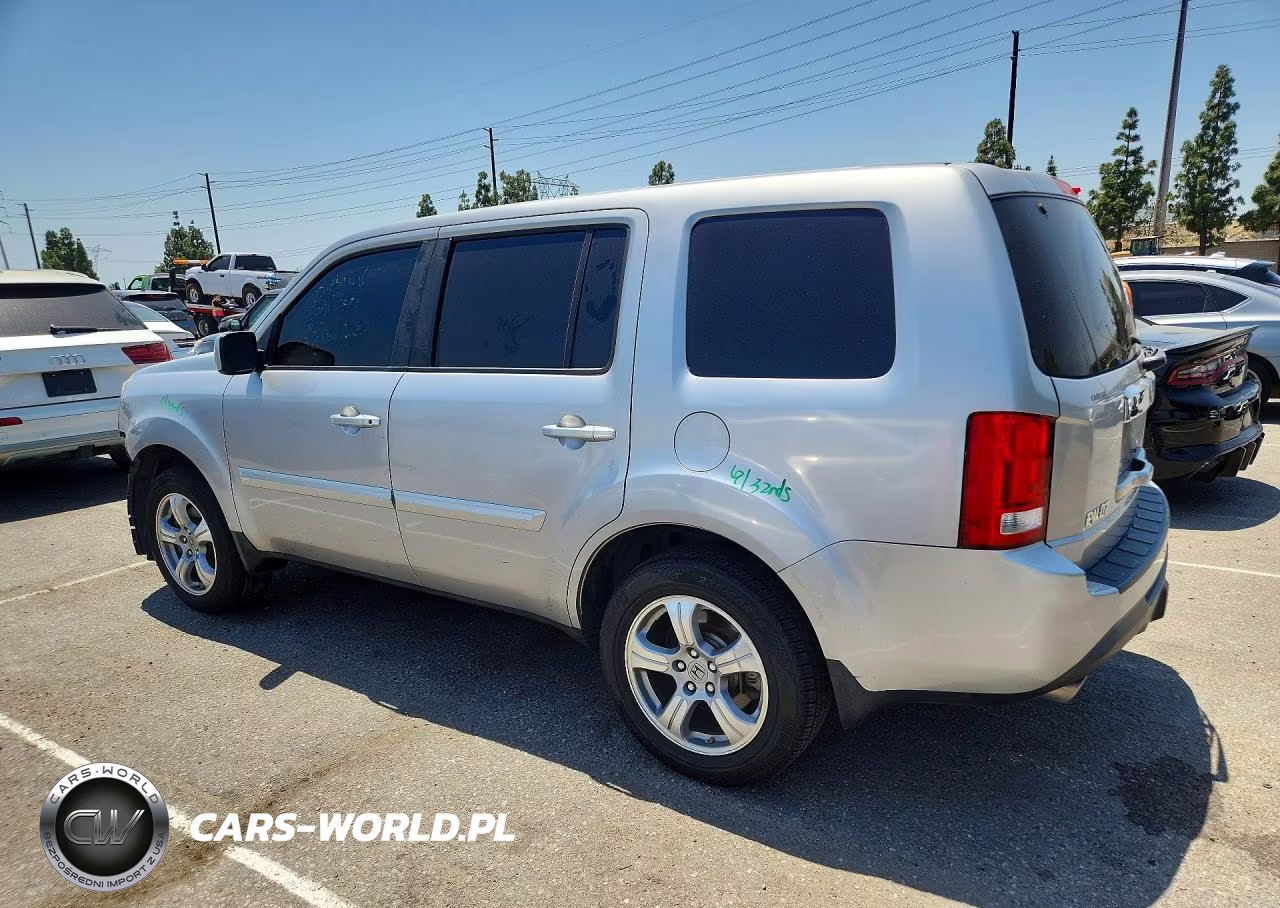 2014 Honda Pilot Ex VIN:5FNYF3H43EB011139 - 2