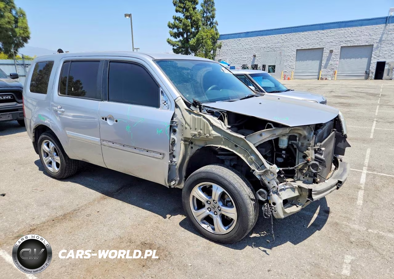 2014 Honda Pilot Ex VIN:5FNYF3H43EB011139 - 4