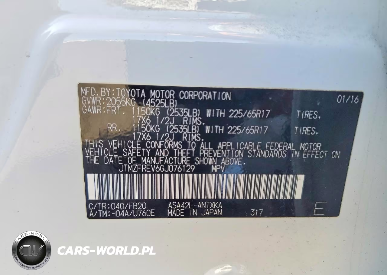 2016 Toyota Rav4 Le VIN:JTMZFREV6GJ076129 - 13