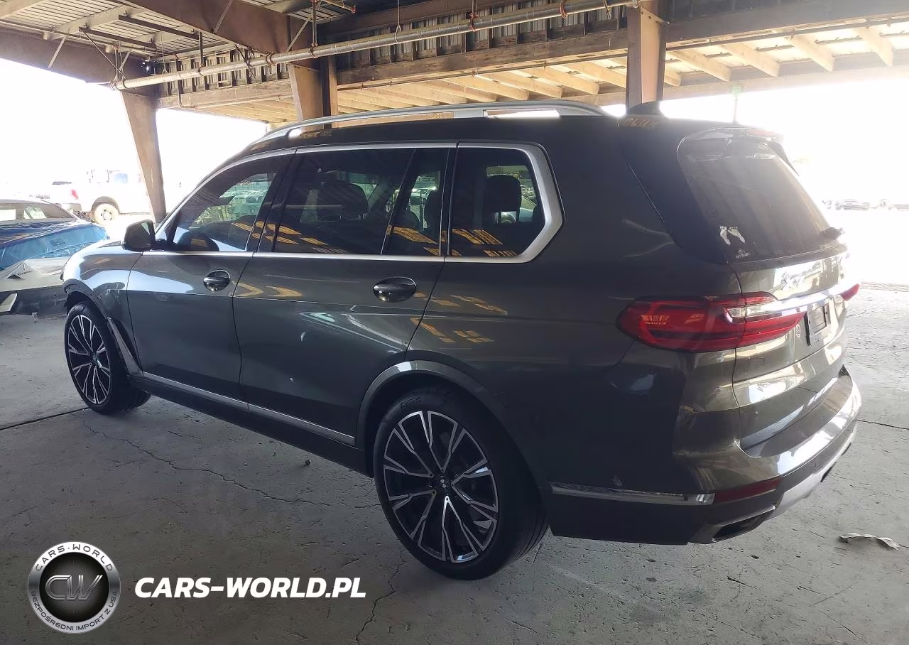 2021 BMW X7 xDrive40I VIN:5UXCW2C01M9E73475 - 2