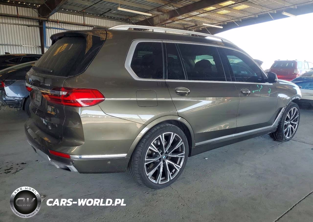 2021 BMW X7 xDrive40I VIN:5UXCW2C01M9E73475 - 3