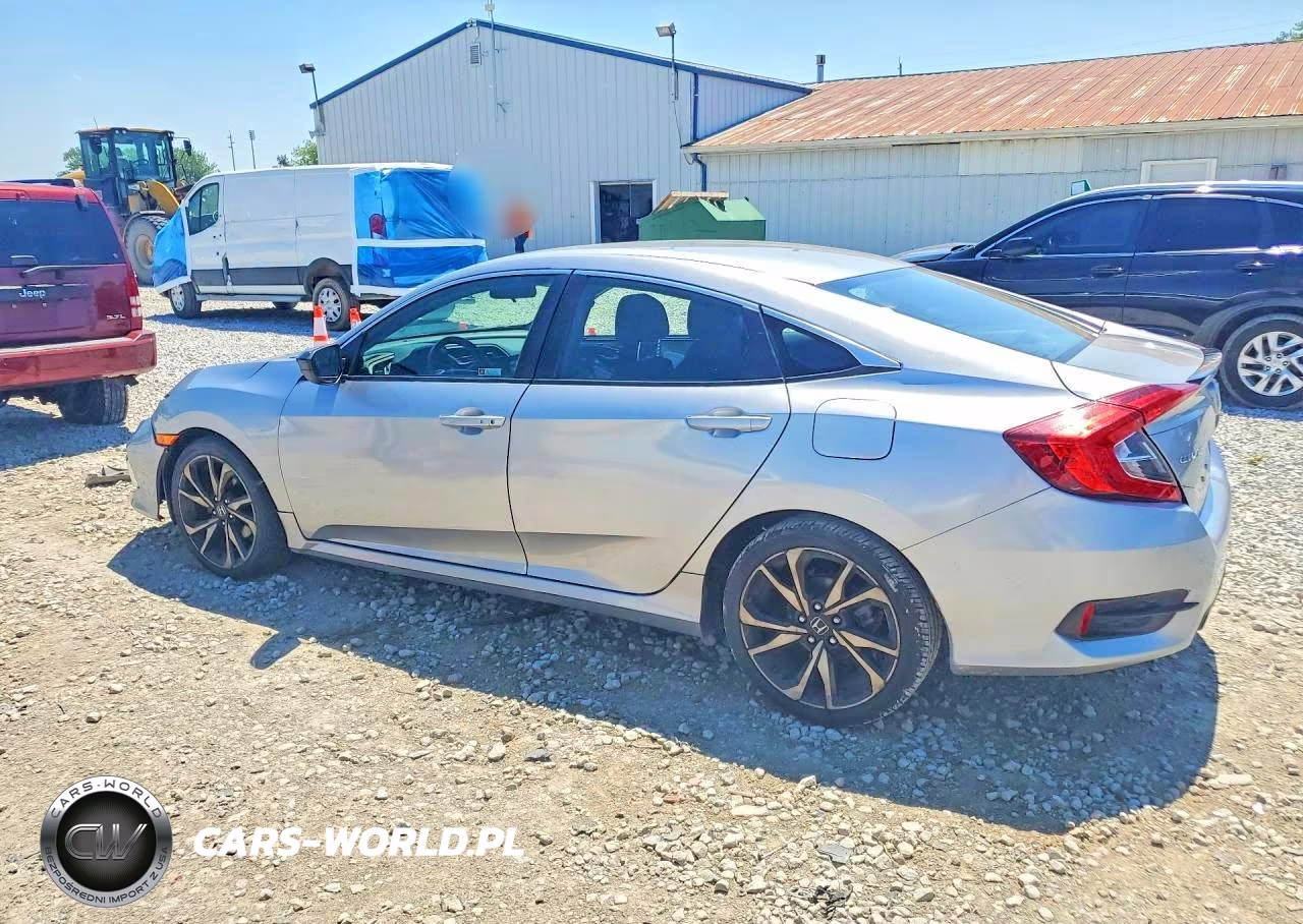 2019 Honda Civic Sport VIN:2HGFC2F82KH522896 - 2