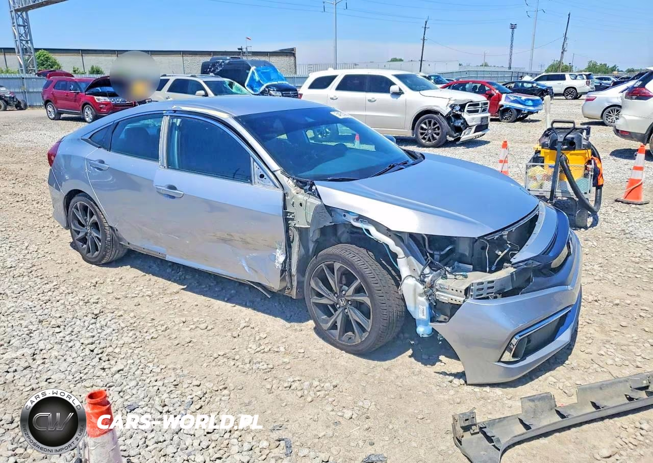2019 Honda Civic Sport VIN:2HGFC2F82KH522896 - 4