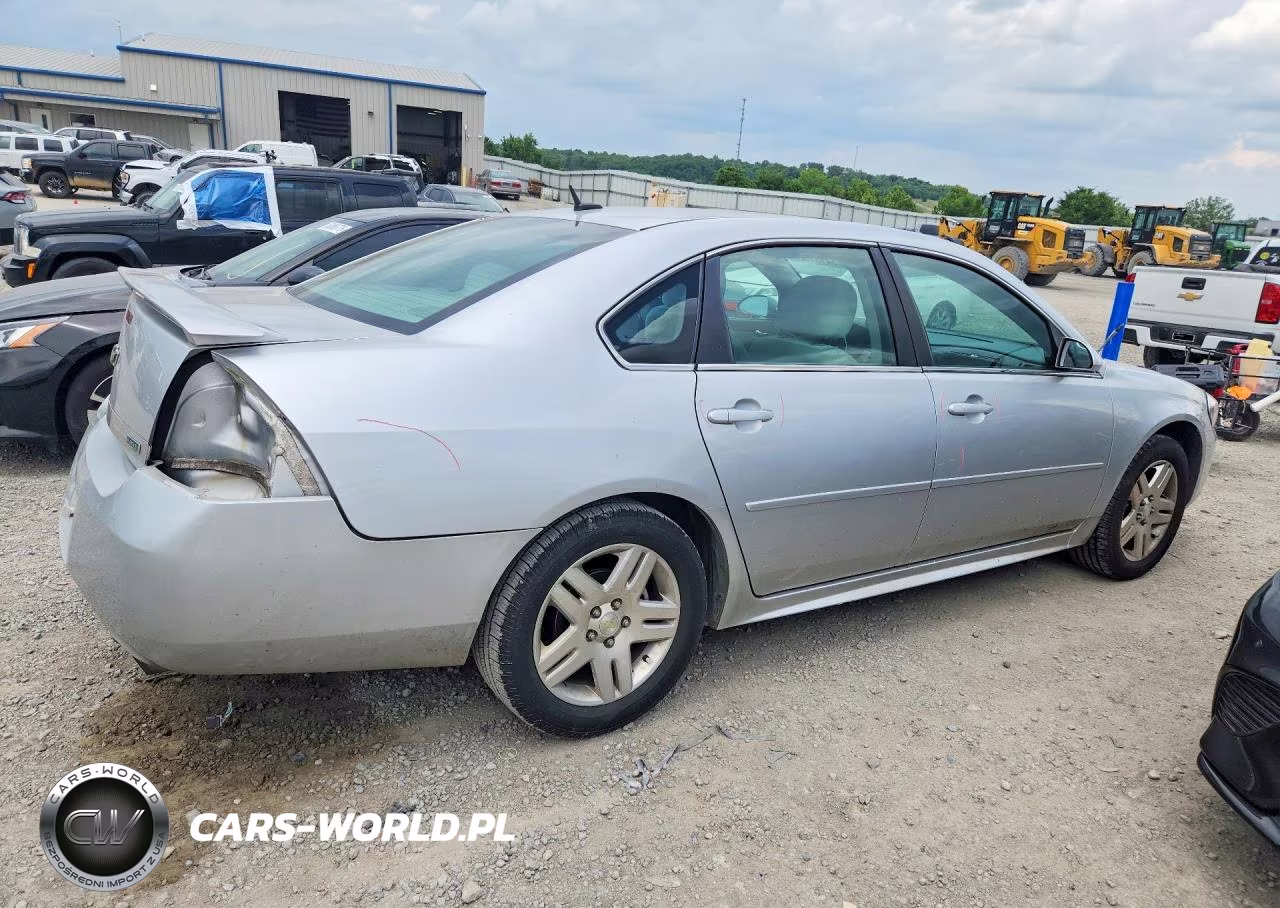 2012 Chevrolet Impala Lt VIN:2G1WG5E32C1264389 - 3