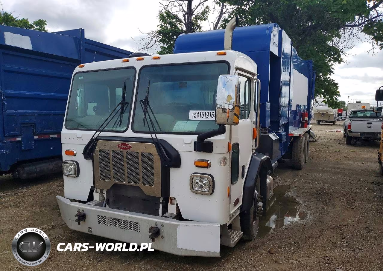 2019 Peterbilt 520 Refuse Truck VIN:3BPDLJ0X5KF104077 - 2