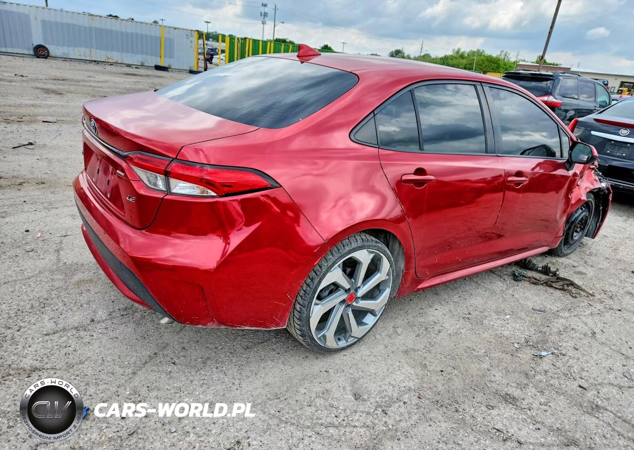 2020 Toyota Corolla Le VIN:JTDEPRAE1LJ104558 - 3