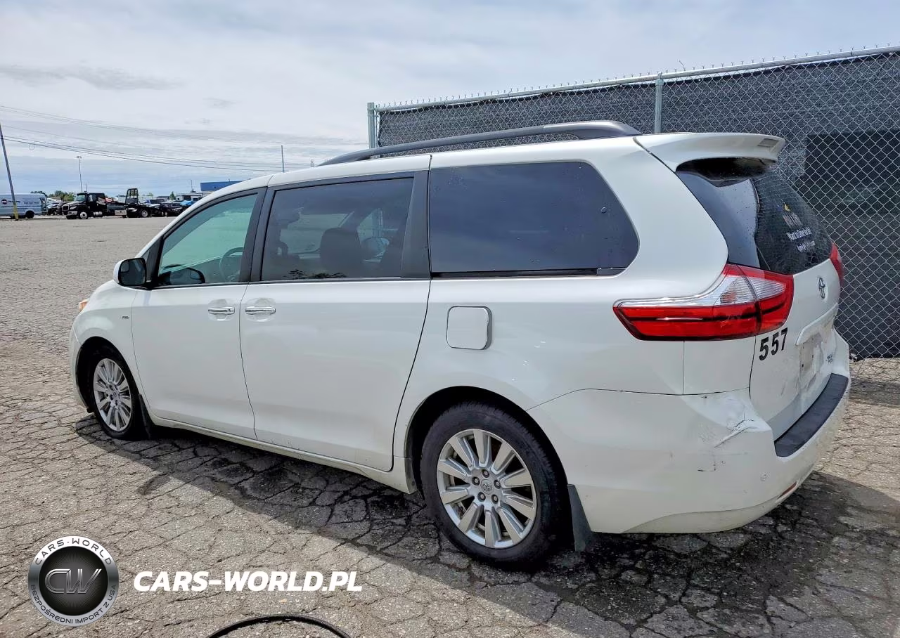 2017 Toyota Sienna Xle Premium 7-Passenger VIN:5TDDZ3DC2HS161164 - 2