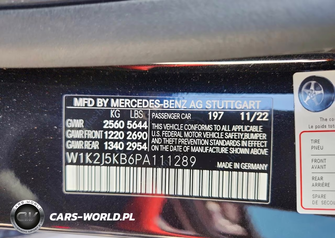 2023 Mercedes-Benz Cls 450 4Matic VIN:W1K2J5KB6PA111289 - 12