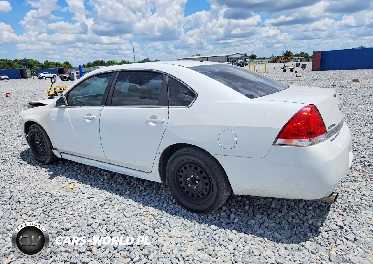 2010 Chevrolet Impala Police VIN:2G1WD5EM6A1146960 - 2