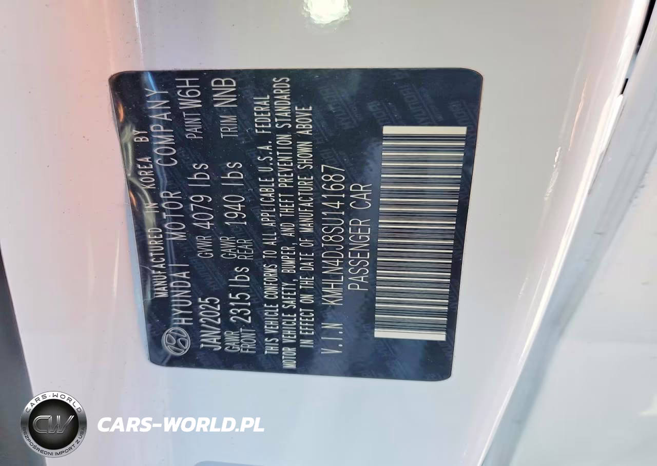 2025 Hyundai Elantra Limited VIN:KMHLN4DJ8SU141687 - 13
