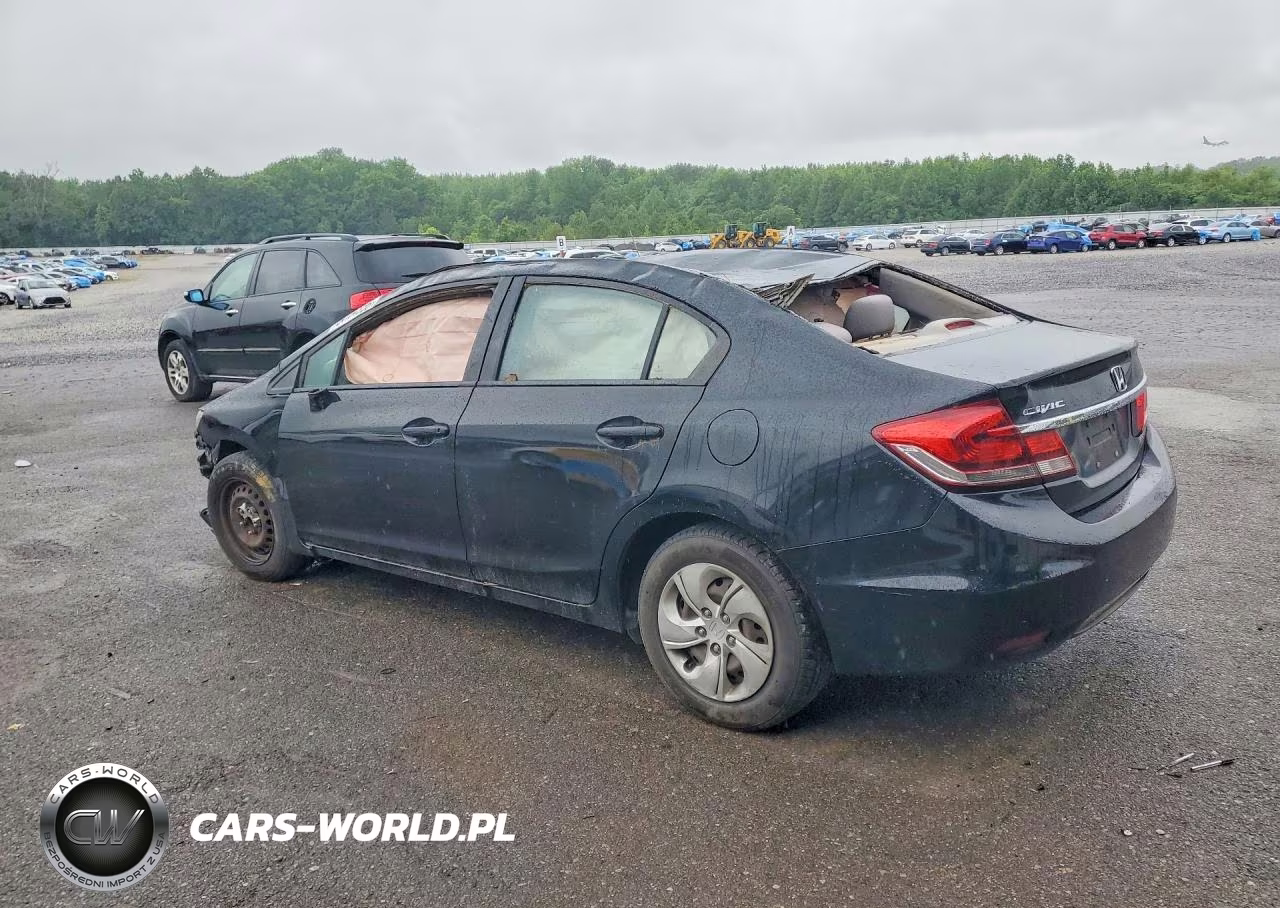 2013 Honda Civic Lx VIN:2HGFB2F59DH557804 - 2