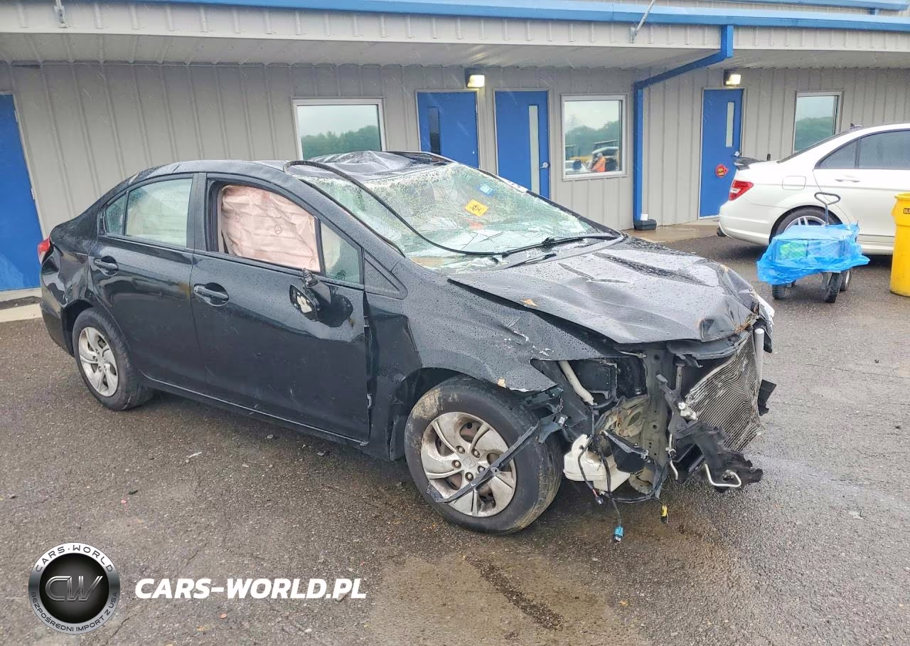 2013 Honda Civic Lx VIN:2HGFB2F59DH557804 - 4