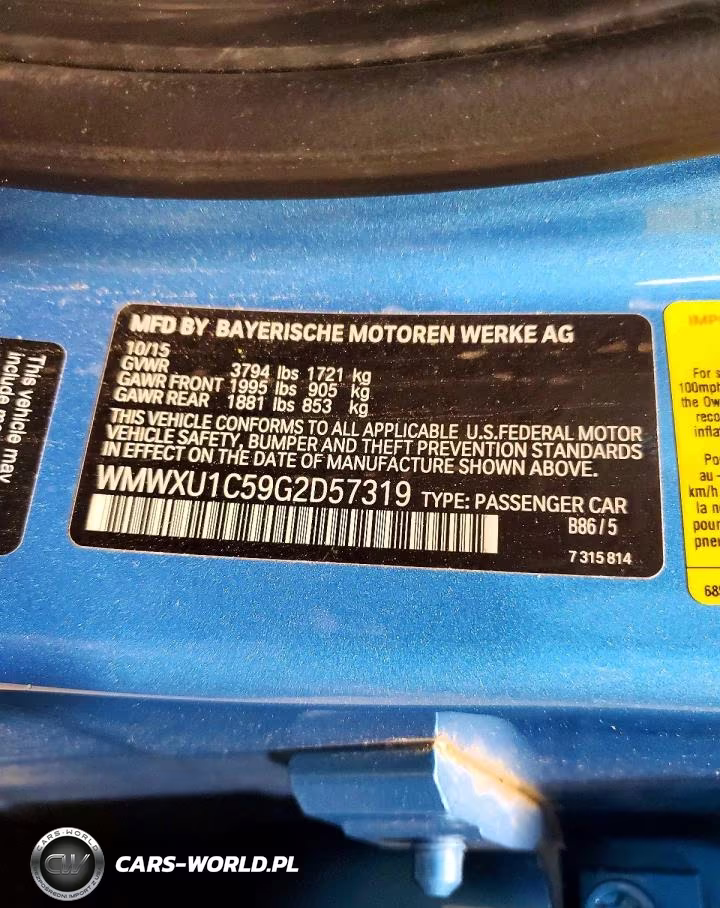 2016 Mini Cooper VIN:WMWXU1C59G2D57319 - 13