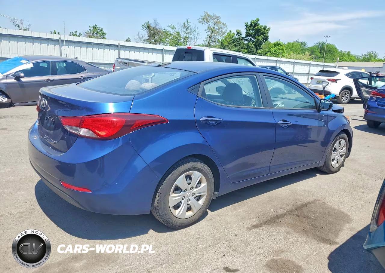 2016 Hyundai Elantra Se VIN:5NPDH4AE3GH674426 - 3