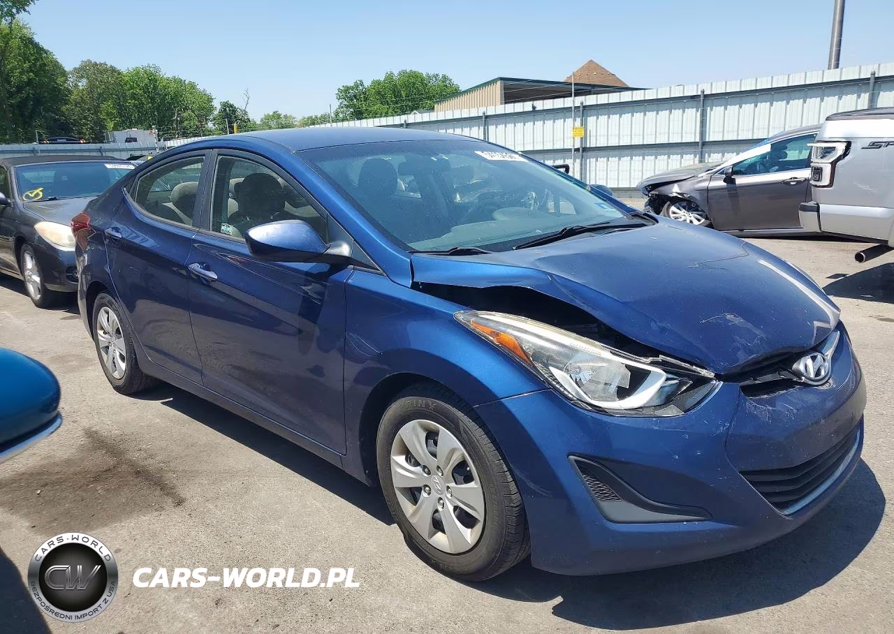 2016 Hyundai Elantra Se VIN:5NPDH4AE3GH674426 - 4