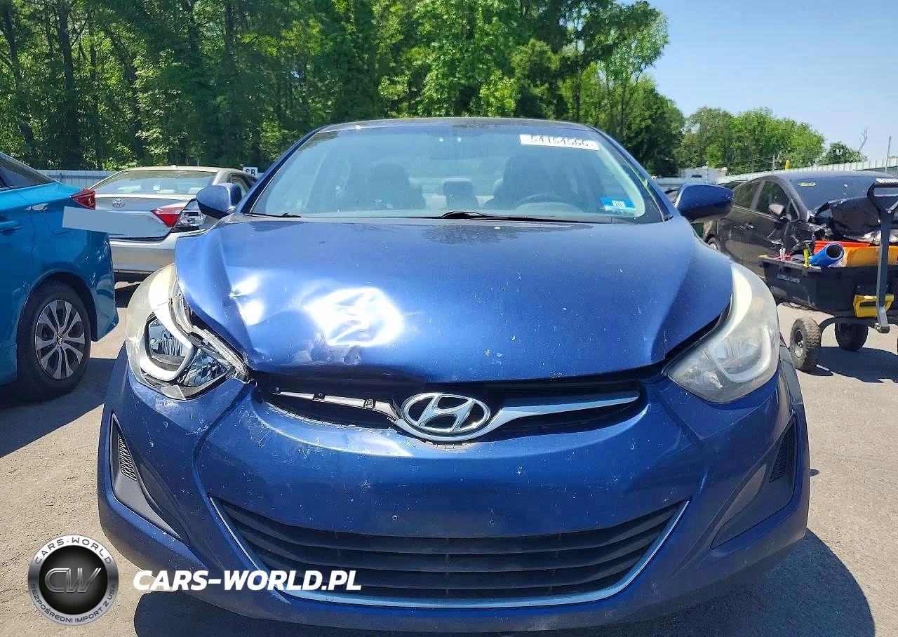 2016 Hyundai Elantra Se VIN:5NPDH4AE3GH674426 - 5
