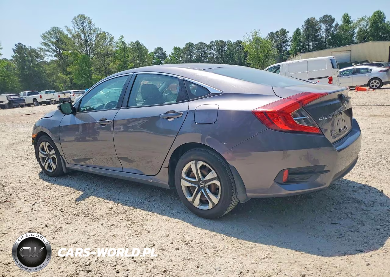 2017 Honda Civic Lx VIN:19XFC2F55HE028394 - 2