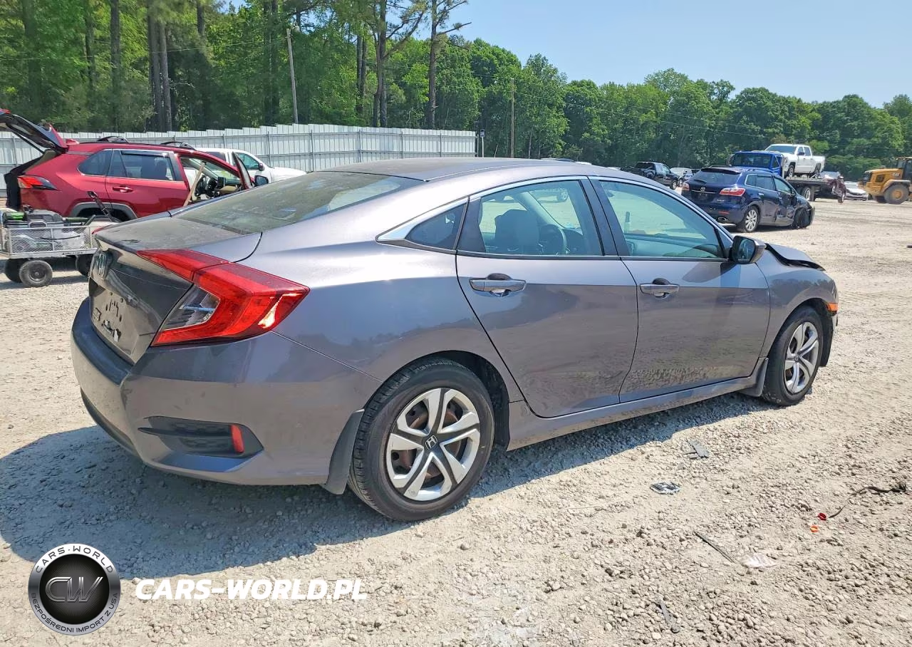 2017 Honda Civic Lx VIN:19XFC2F55HE028394 - 3
