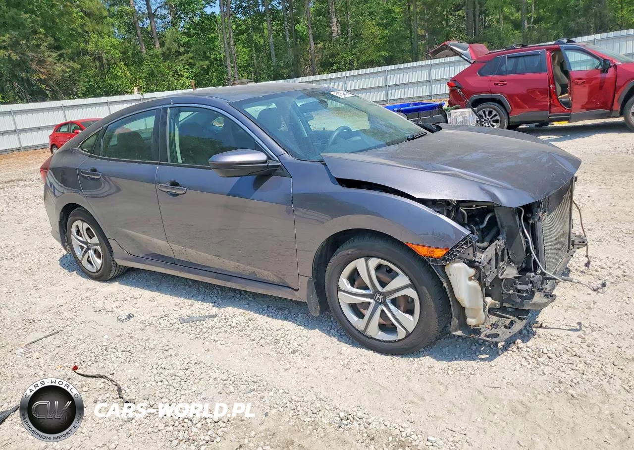 2017 Honda Civic Lx VIN:19XFC2F55HE028394 - 4