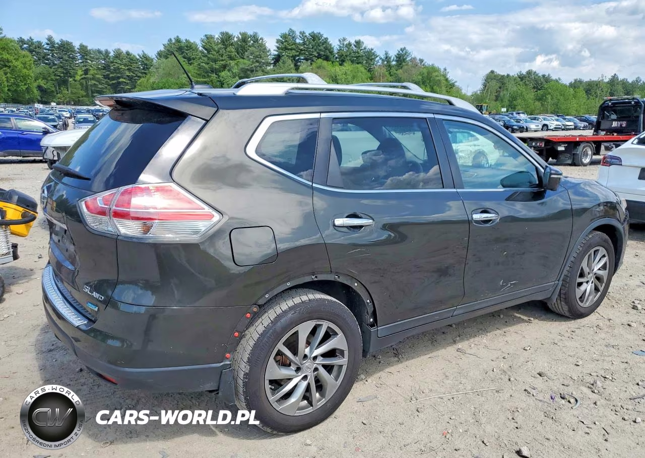 2014 Nissan Rogue Sl VIN:5N1AT2MV2EC794806 - 3