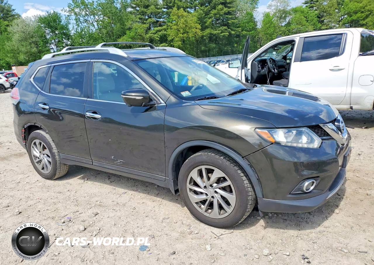 2014 Nissan Rogue Sl VIN:5N1AT2MV2EC794806 - 4