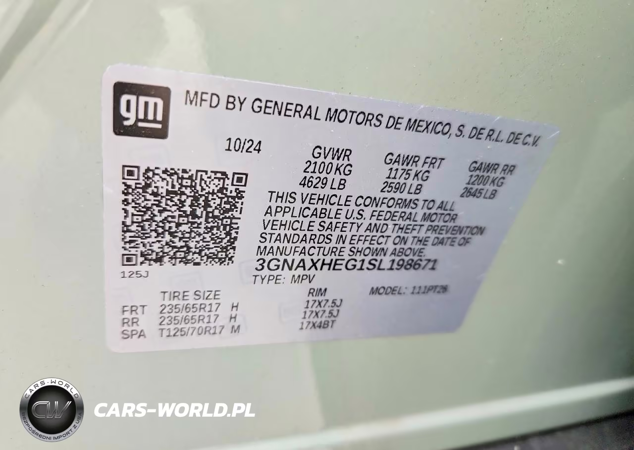 2025 Chevrolet Equinox Lt VIN:3GNAXHEG1SL198671 - 13