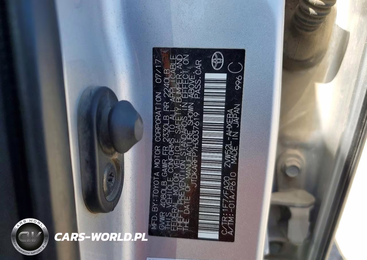 2017 Toyota Prius Prime Plus VIN:JTDKARFP7H3037619 - 12