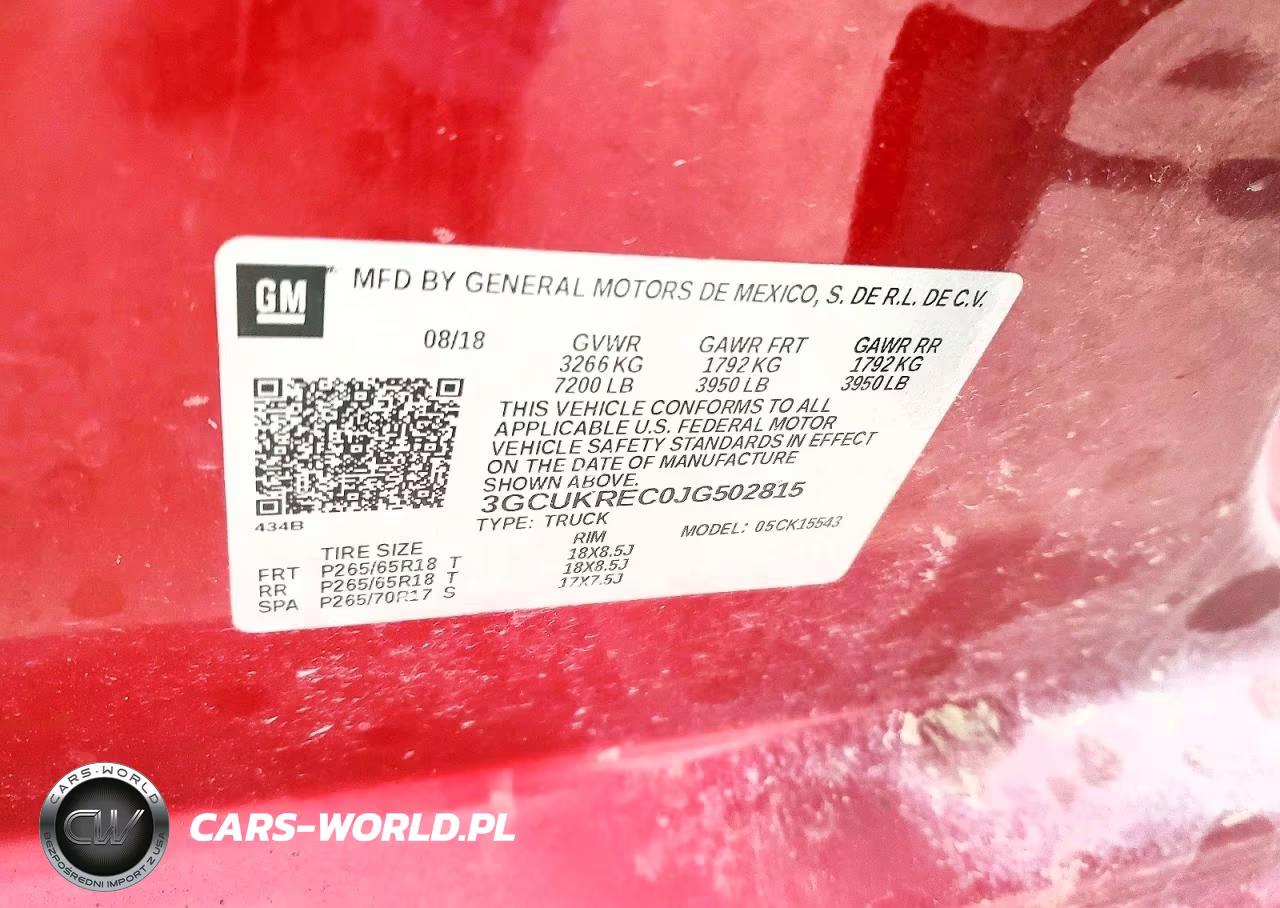 2018 Chevrolet 1500 Silve VIN:3GCUKREC0JG502815 - 12