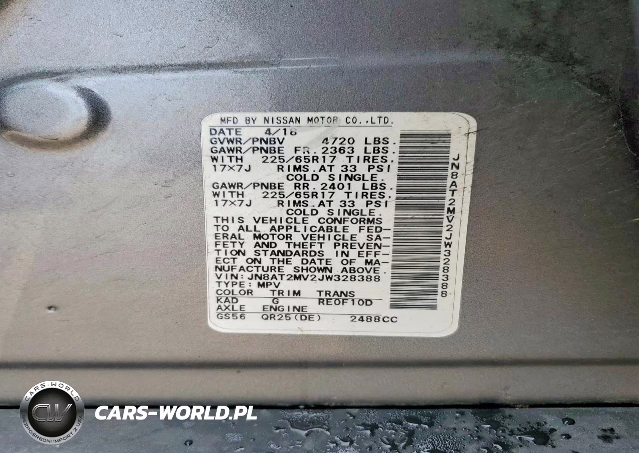 2018 Nissan Rogue S VIN:JN8AT2MV2JW328388 - 12