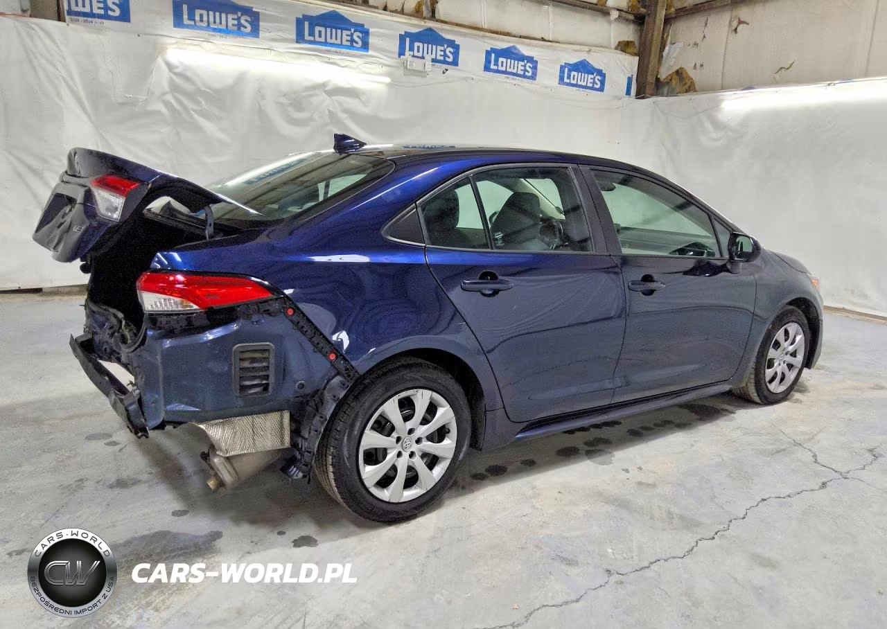 2022 Toyota Corolla Le VIN:5YFEPMAE1NP385049 - 3