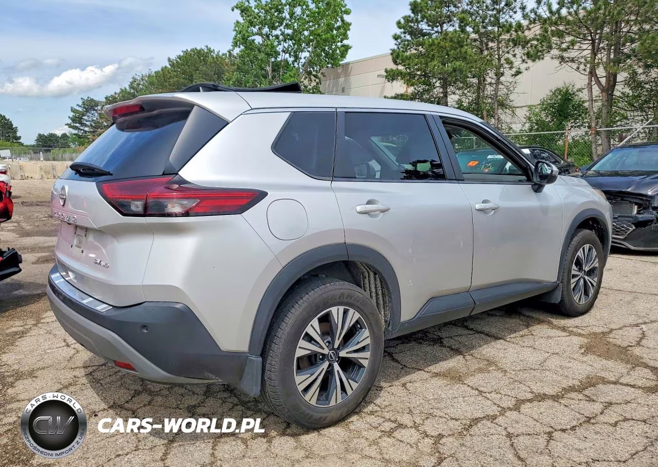 2022 Nissan Rogue Sv VIN:5N1BT3BB9NC673015 - 3