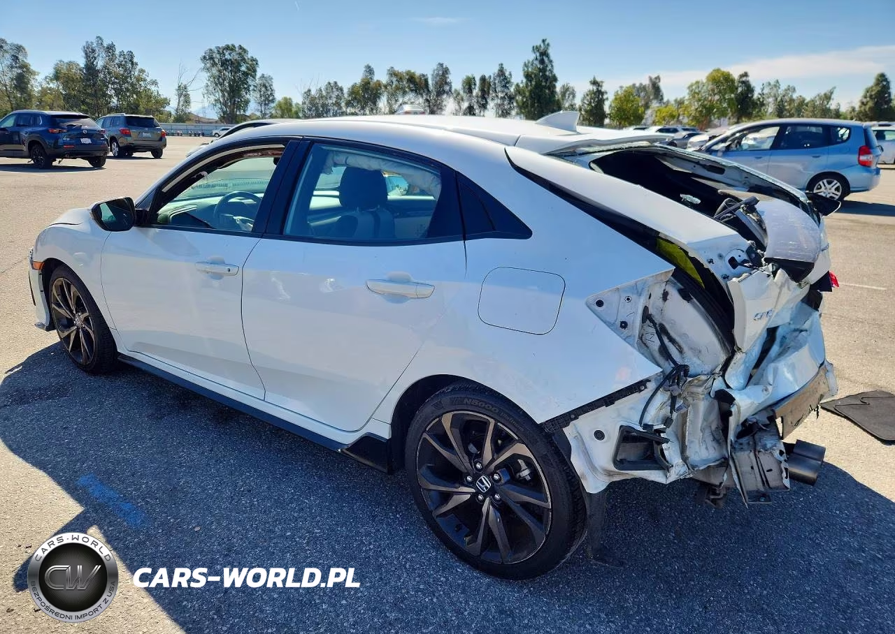 2017 Honda Civic Sport VIN:SHHFK7H47HU424985 - 2