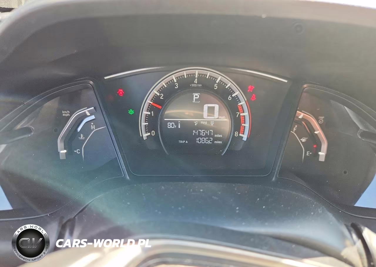 2017 Honda Civic Sport VIN:SHHFK7H47HU424985 - 9