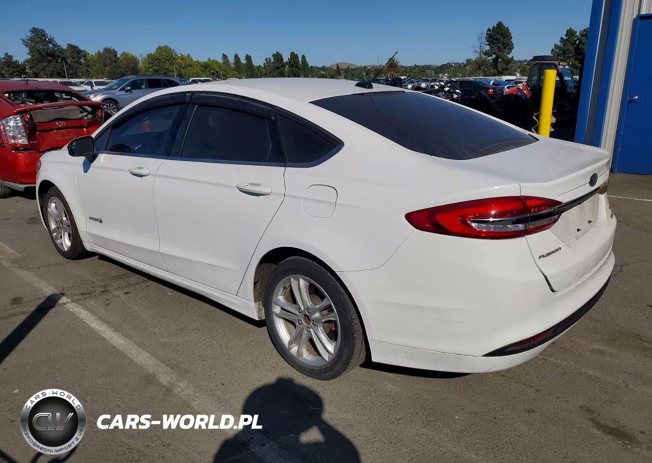 2018 Ford Fusion Se Hybrid VIN:3FA6P0LU6JR193914 - 2
