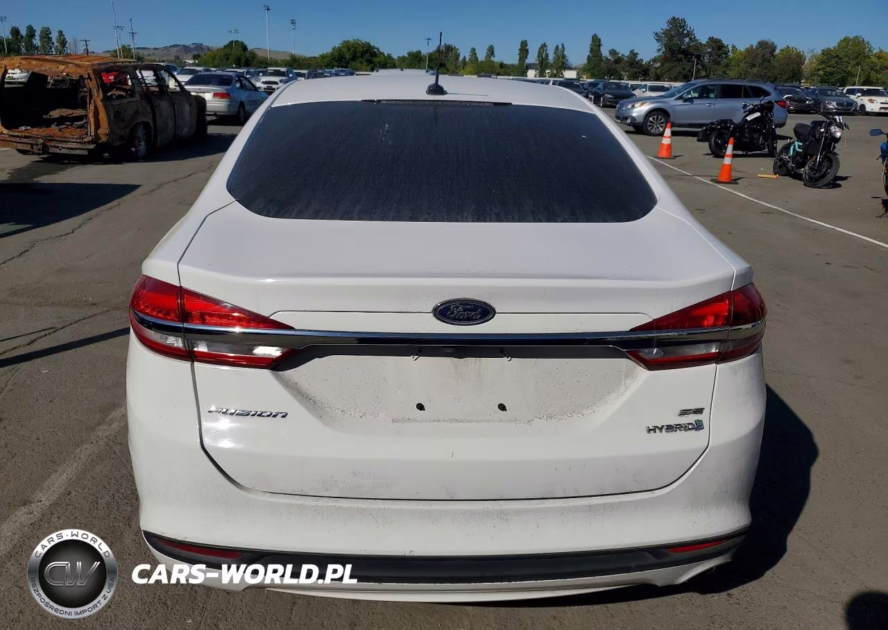 2018 Ford Fusion Se Hybrid VIN:3FA6P0LU6JR193914 - 6