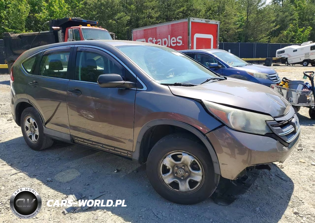 2014 Honda Cr-V Lx VIN:2HKRM4H36EH654187 - 4