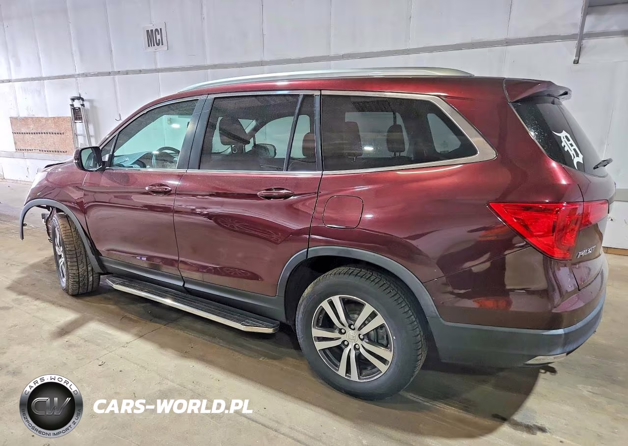 2017 Honda Pilot Exl VIN:5FNYF6H58HB031577 - 2