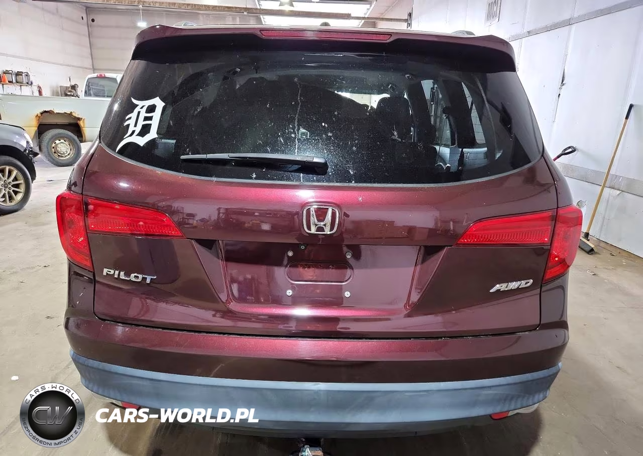 2017 Honda Pilot Exl VIN:5FNYF6H58HB031577 - 6