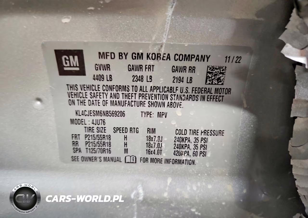 2022 Buick Encore Preferred VIN:KL4CJESM6NB569206 - 13