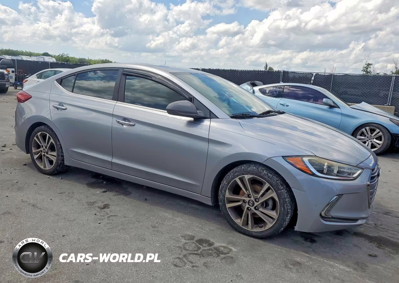 2017 Hyundai Elantra Limited VIN:5NPD84LF3HH035650 - 4