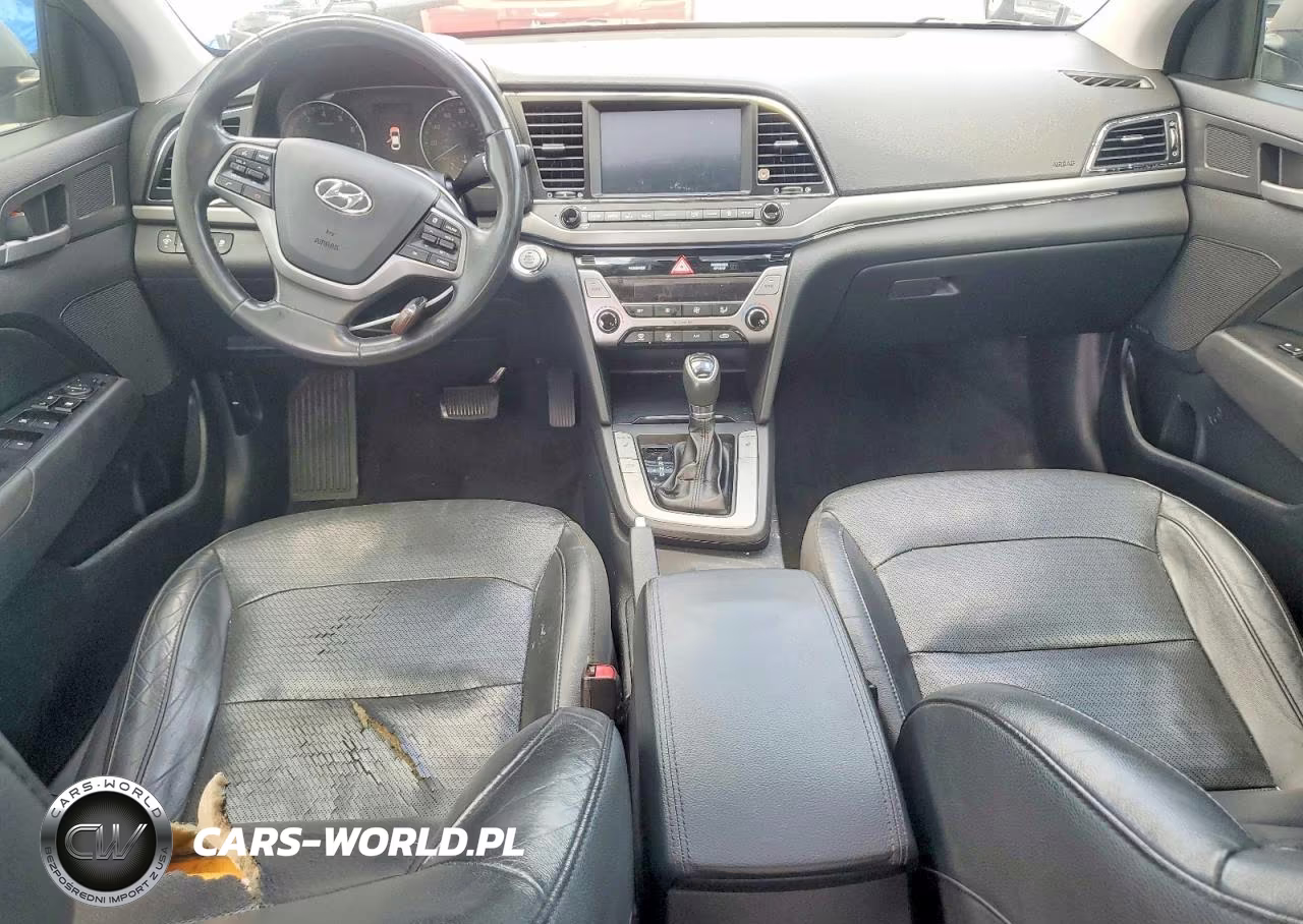 2017 Hyundai Elantra Limited VIN:5NPD84LF3HH035650 - 8