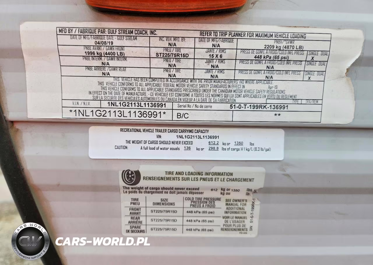 2020 Gulf Stream Ameri-Lite Camper VIN:1NL1G2113L1136991 - 10